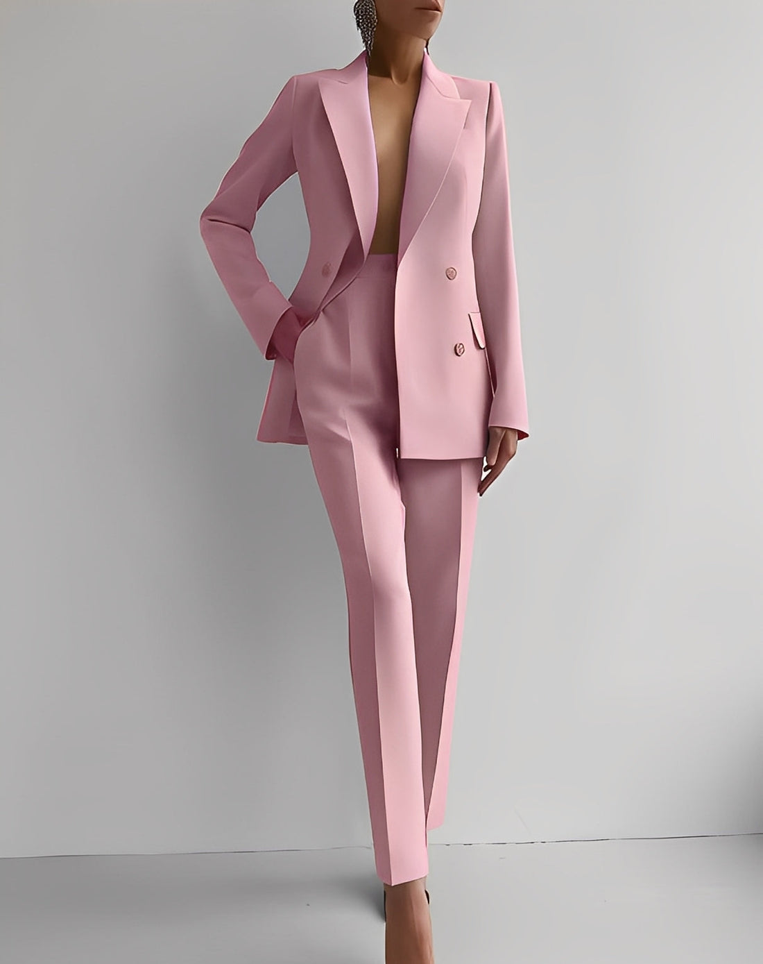 Nydia - Schickes Damen-Set mit schlankem Blazer und Hose