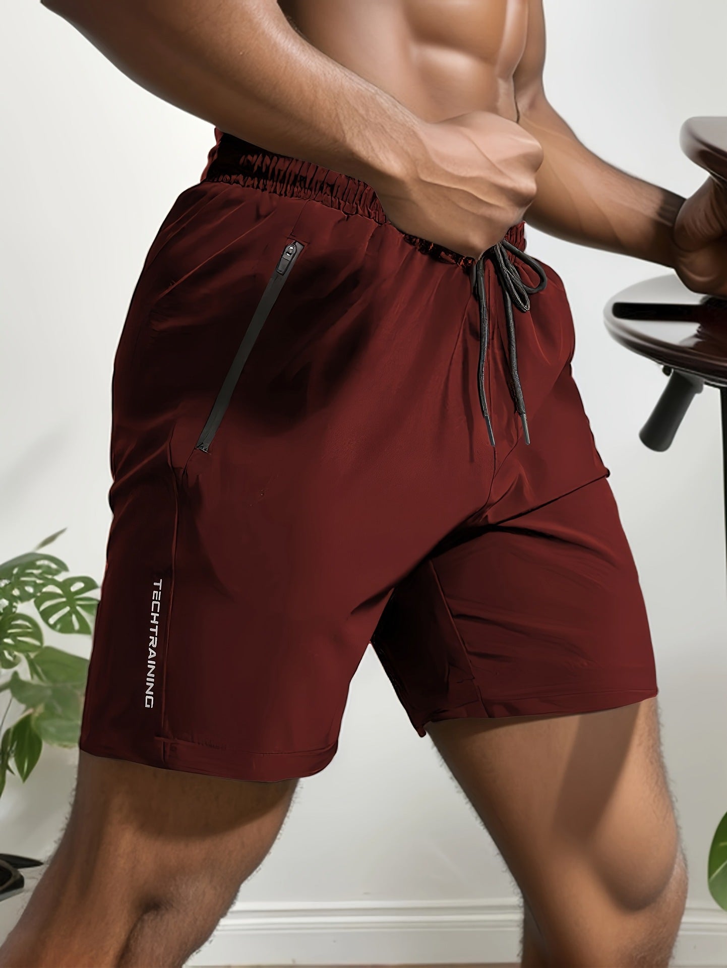 Justin - Moderne, schnell trocknende Herren-Sportshorts