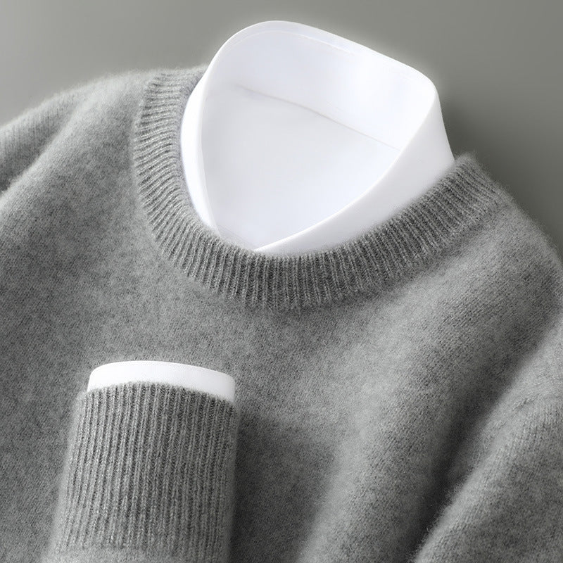 Wayne – Retro-Herrenpullover aus schwerem Stoff