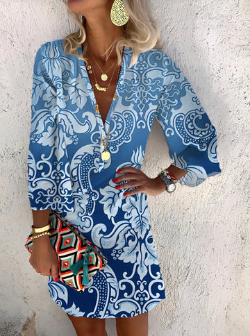 Shania - Elegantes Boho-Minikleid für Frauen