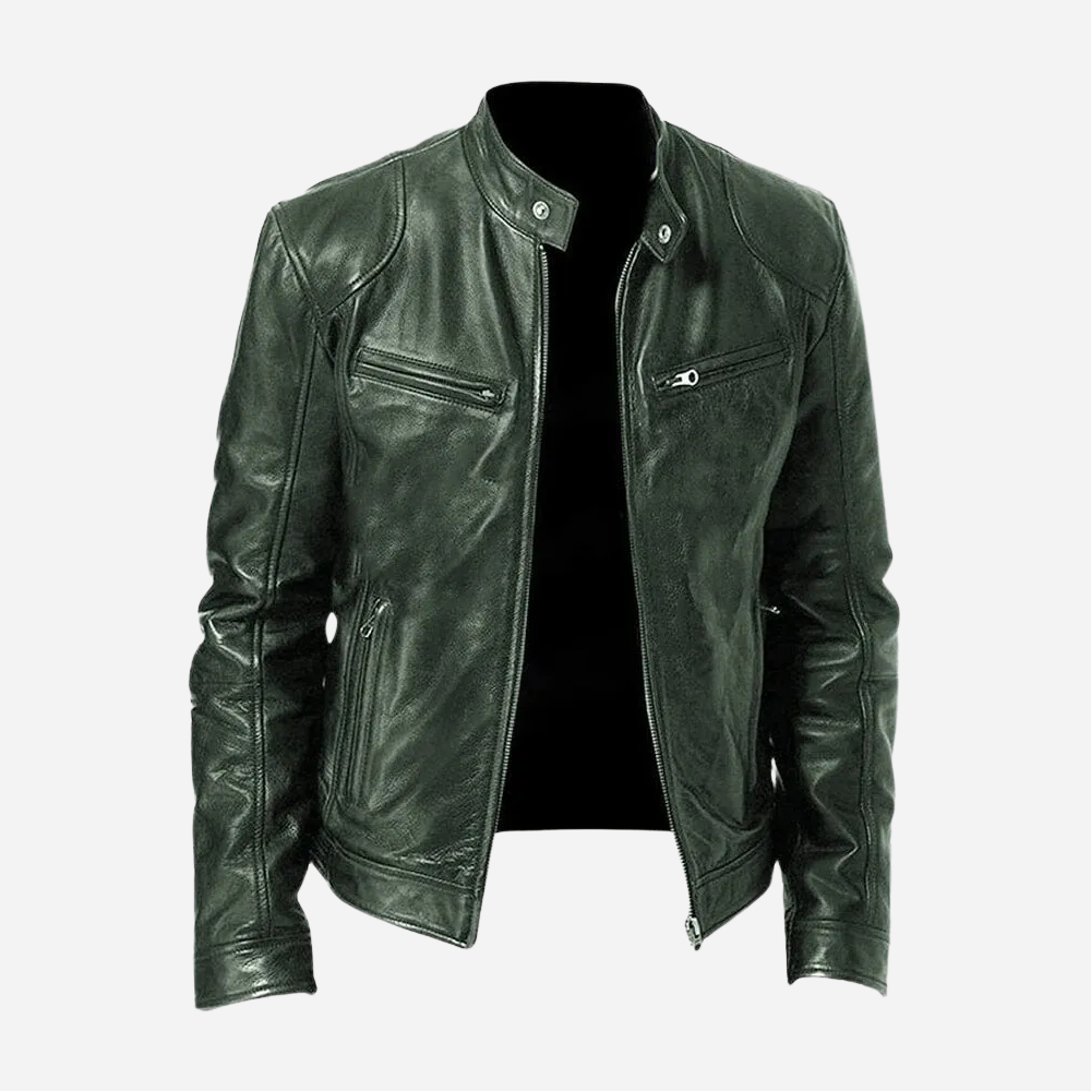 Norris - Lockere Herrenlederjacke