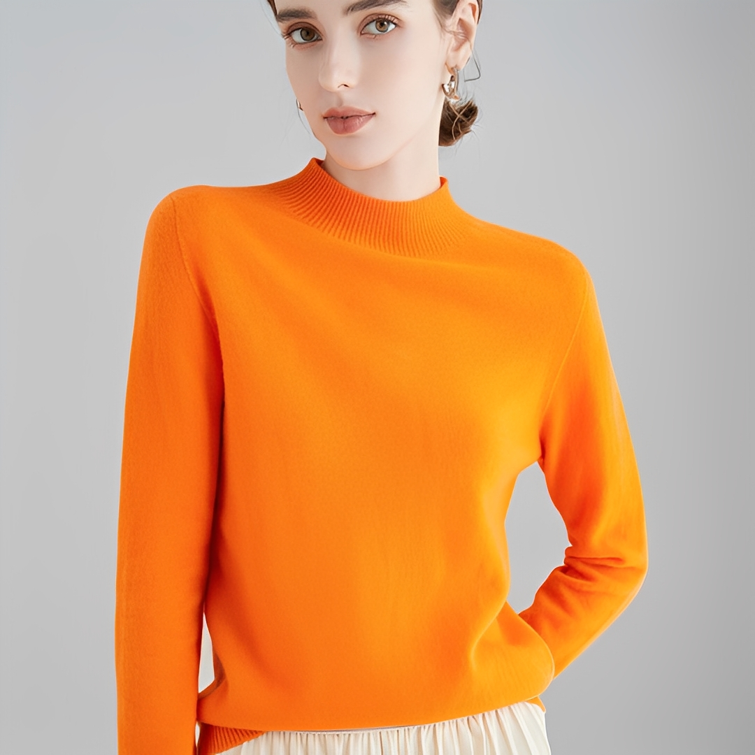 Chrystellene – Komfortabler Damen-Rollkragenpullover