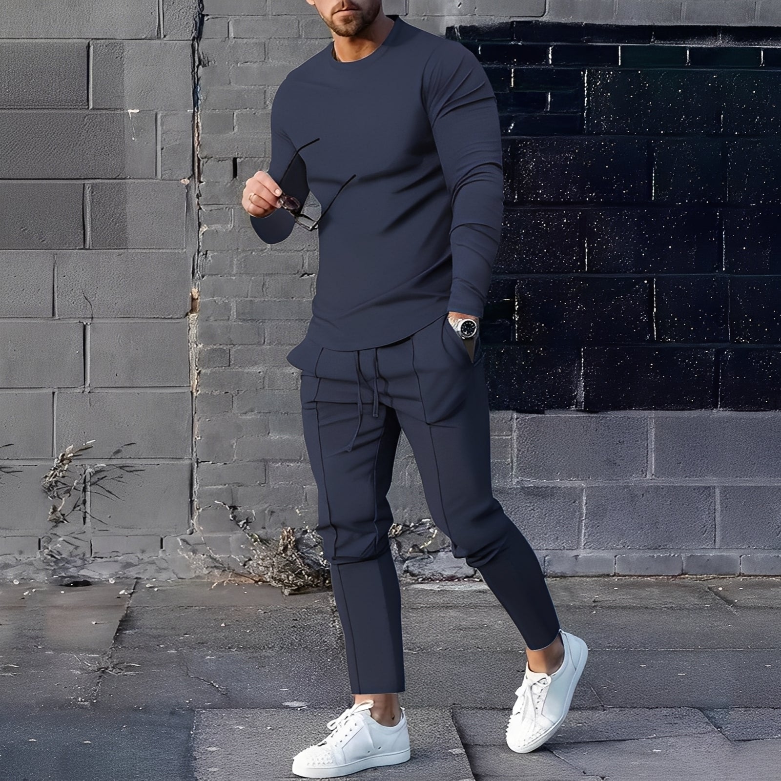 Adélard - Männer-Set aus Pullover und bequemer Hose