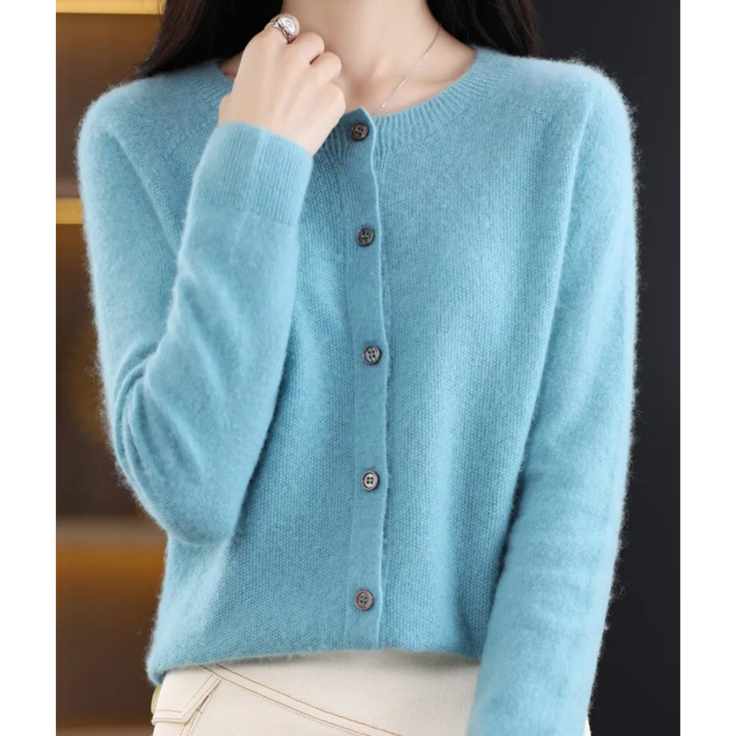 Aubry – Kuschelige, weiche Strickjacke