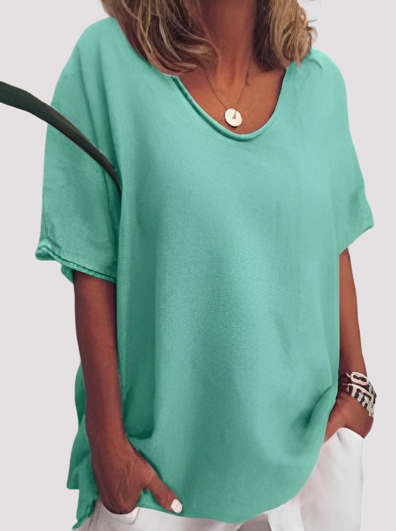 Joanne - Lässige und weite Bluse für Damen