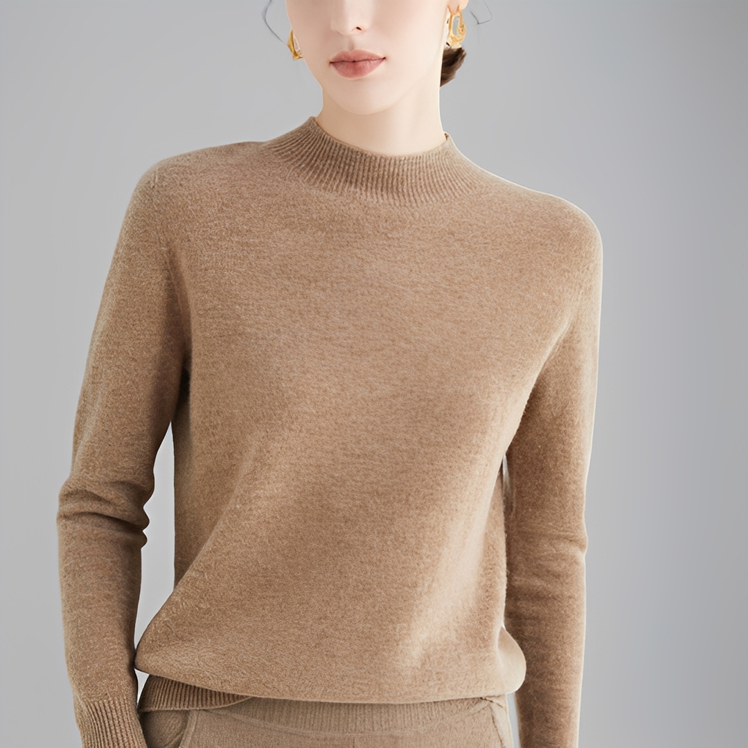 Chrystellene – Komfortabler Damen-Rollkragenpullover