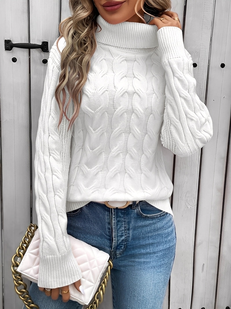 Vanessa - Schicker Damen-Rollkragenpullover