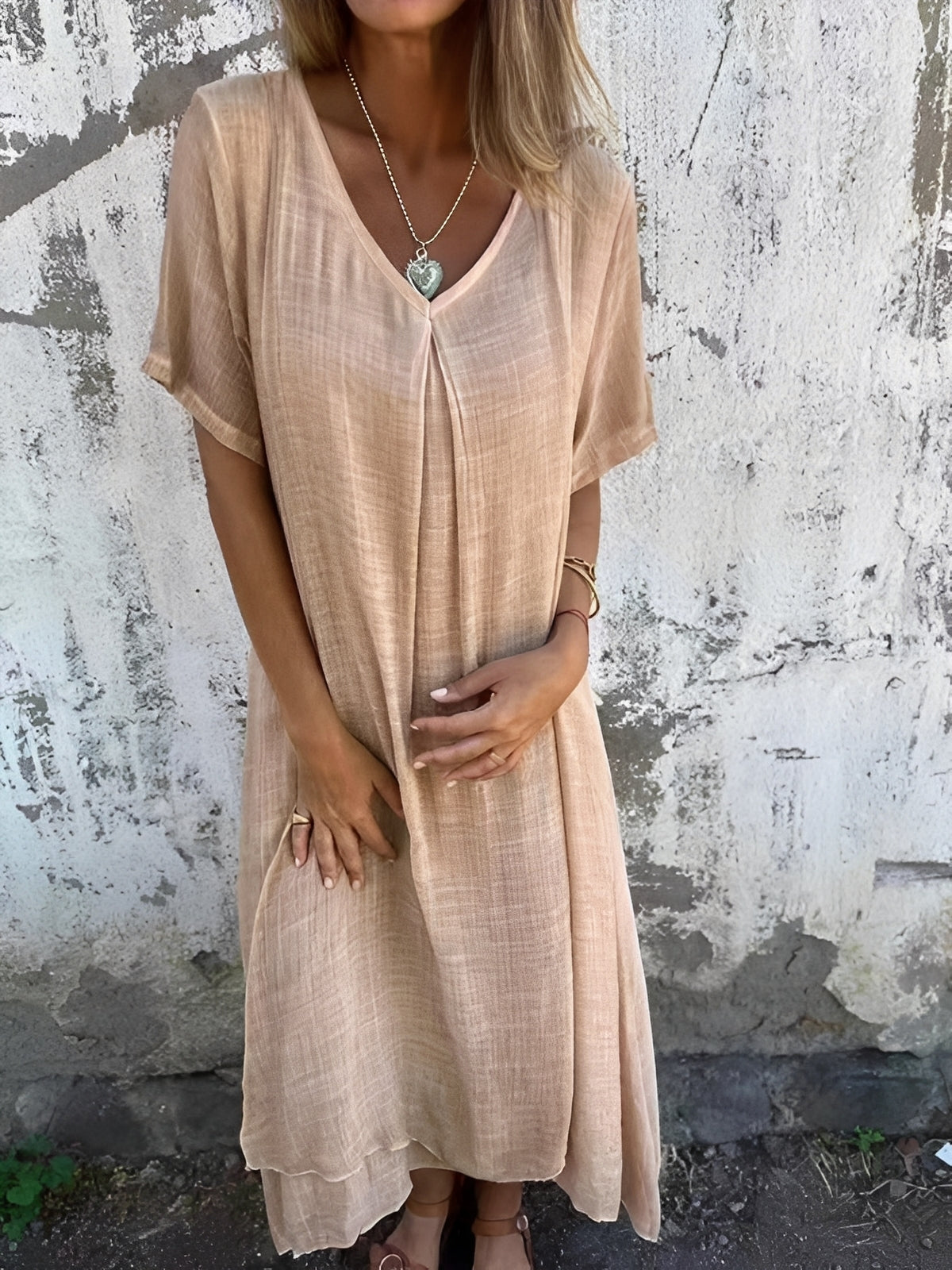 Rachel - Bequemes und lässiges Kleid für Frauen