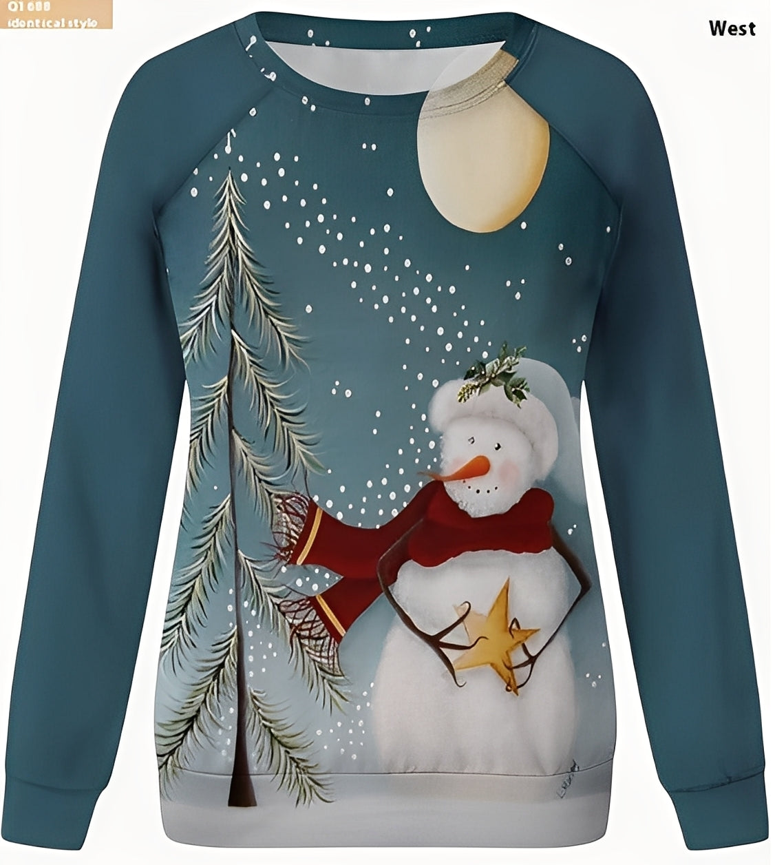 Quinty - Damen-Weihnachtspullover