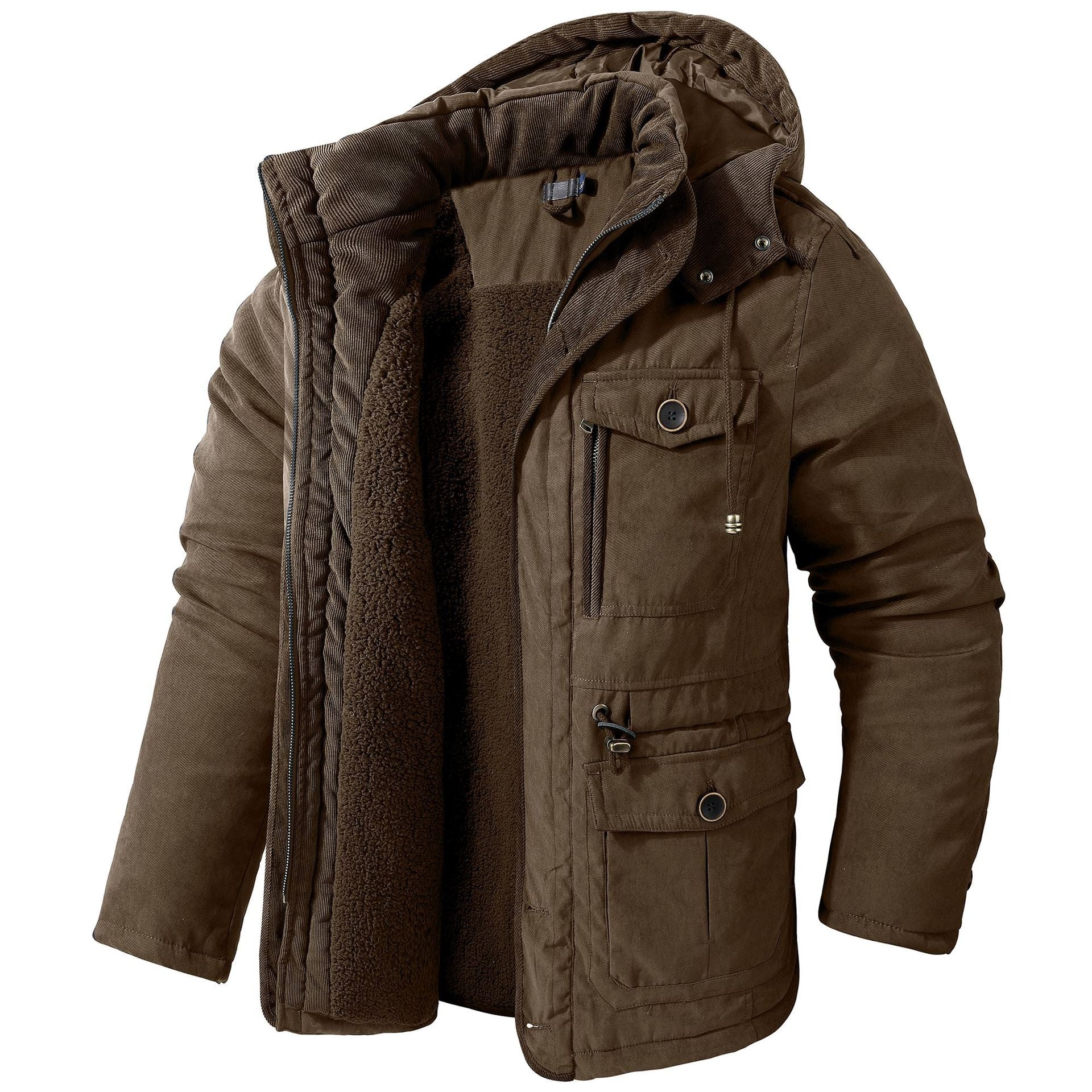 Kash - Modische Herren-Thermojacke mit Fleece-Futter