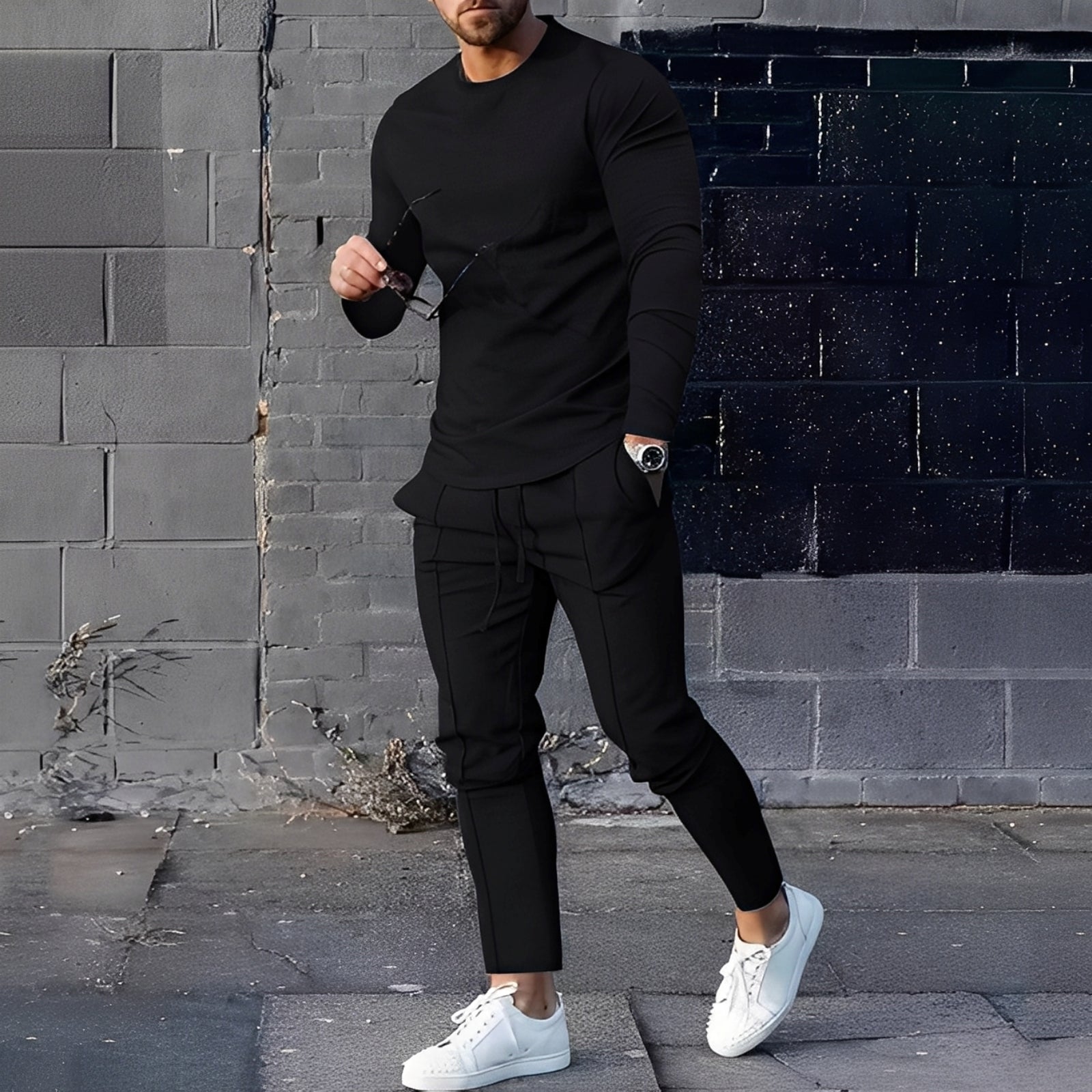 Adélard - Männer-Set aus Pullover und bequemer Hose