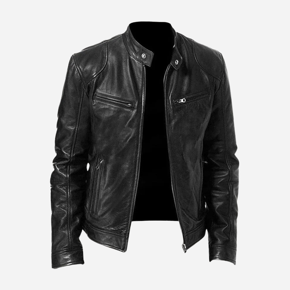 Norris - Lockere Herrenlederjacke