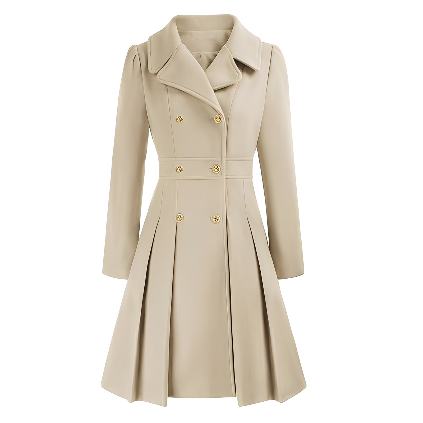 Audrey - Maßgeschneiderter Damen-Trenchcoat
