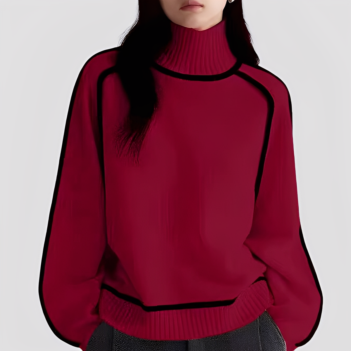 Azalea - Eleganter und bequemer Rollkragenpullover