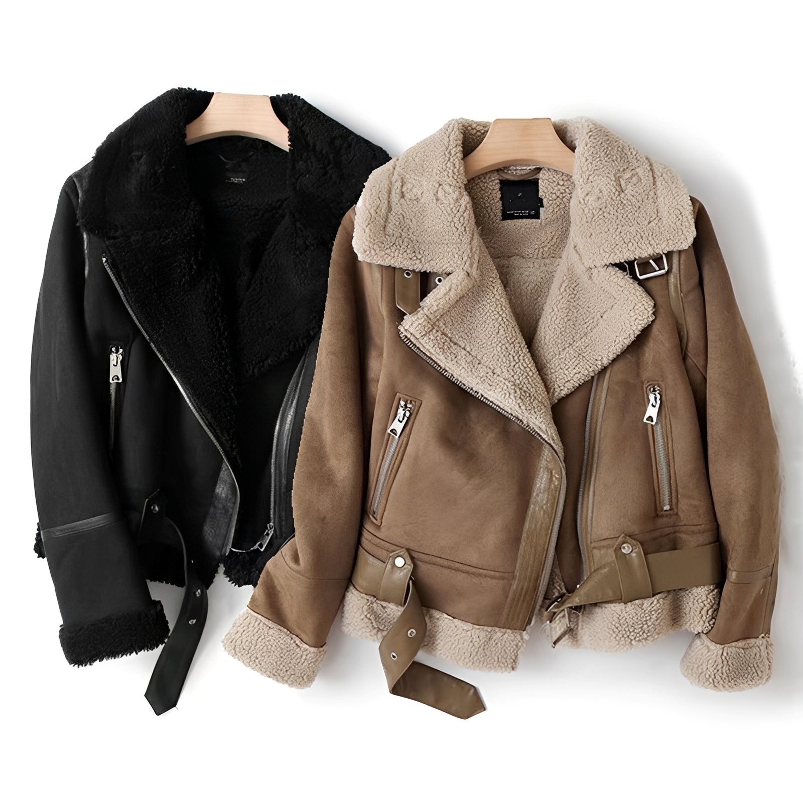 Alexa - Klassische, warme Damen-Wolljacke