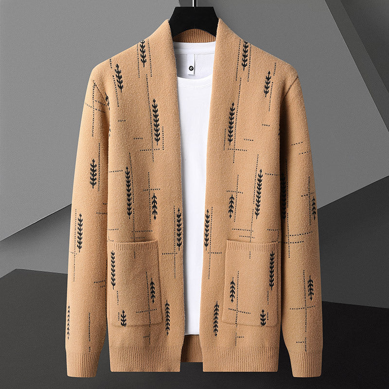 Phillip - Trendige Herrenstrickjacke mit Taschen