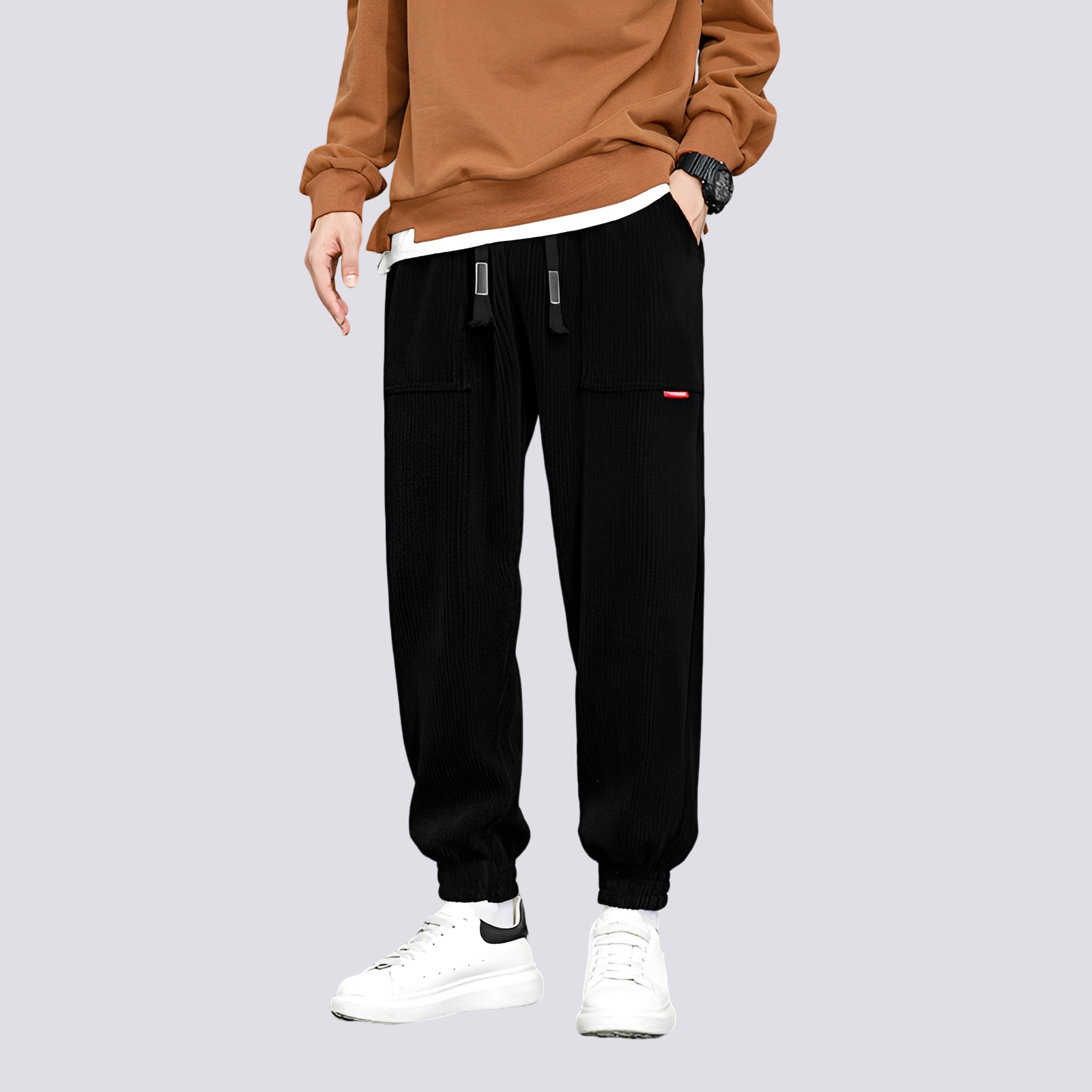 Benji - Komfortable Cord-Jogginghose für Herren