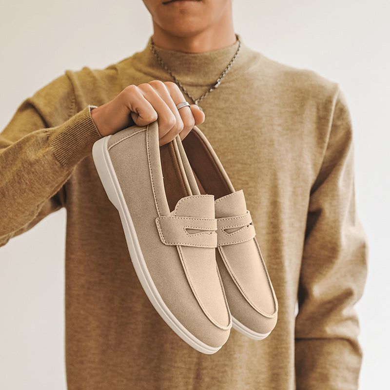 Jonathan - Elegante, lässige Herren-Wildleder-Slipper