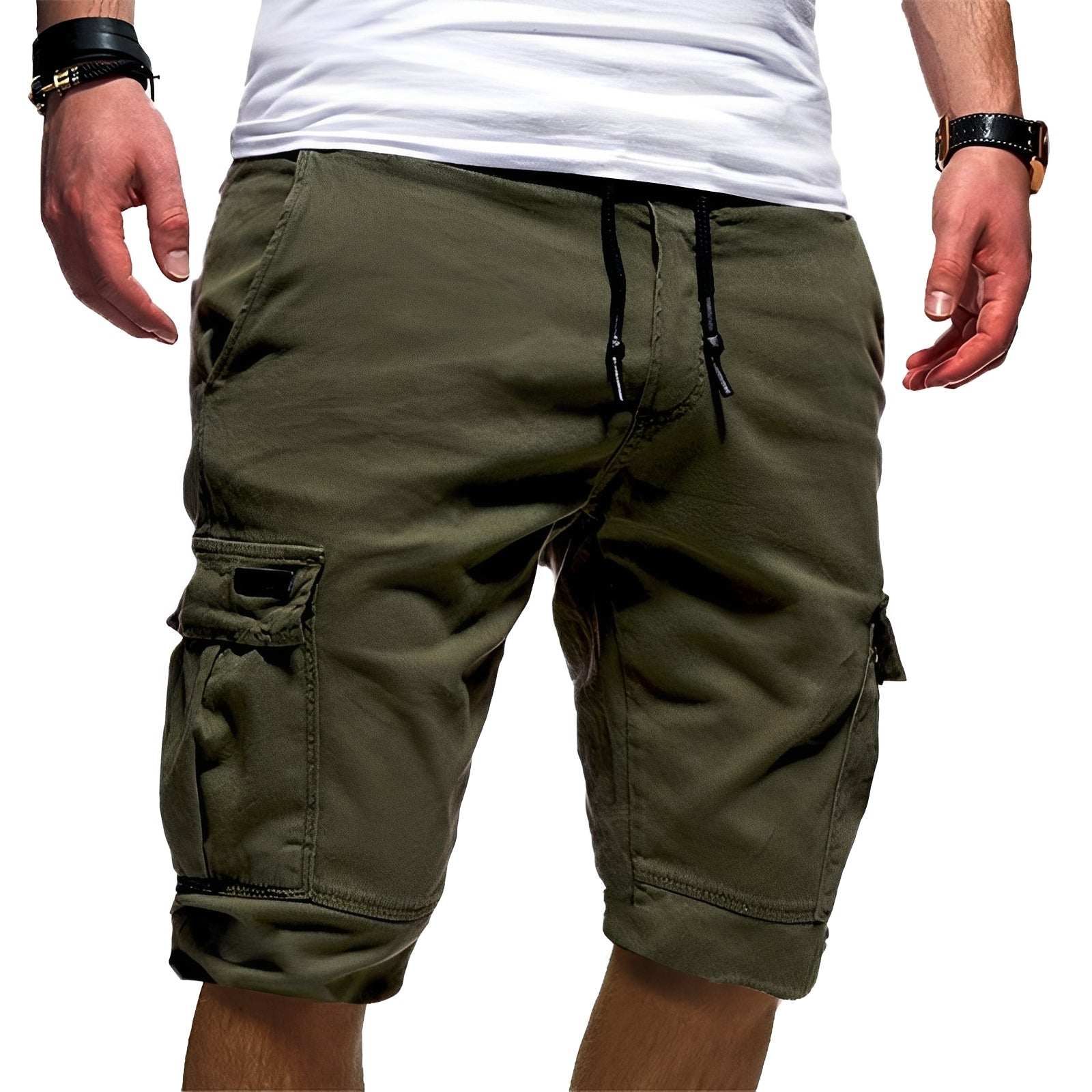 James - Bequeme, weit geschnittene Cargoshorts für Damen