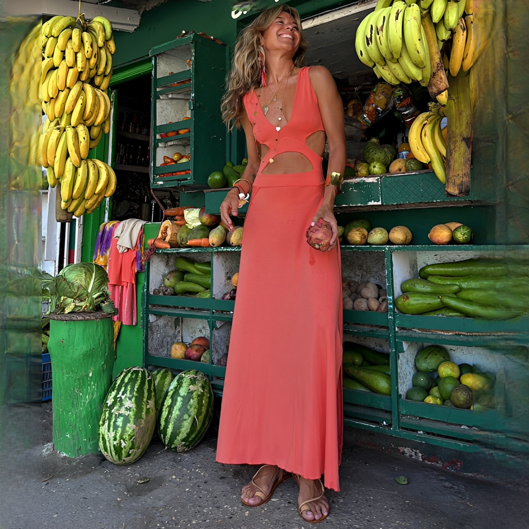 Narine - Stilvolles Boho-Kleid