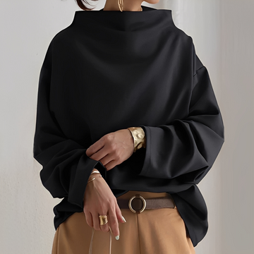 Yveline - Sanfter Damen-Rollkragenpullover