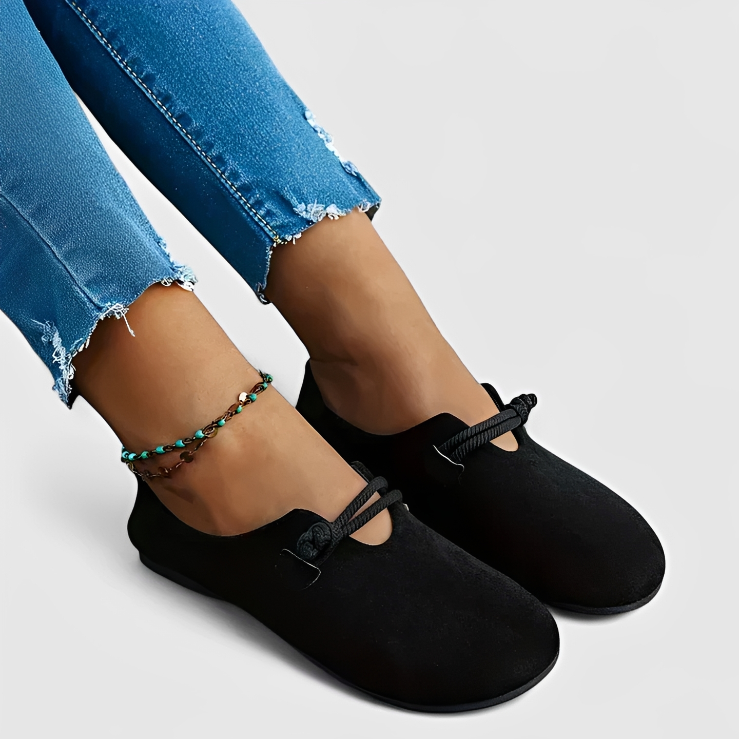 Marjorie - Bequeme Schuhe mit rundem Vorderteil