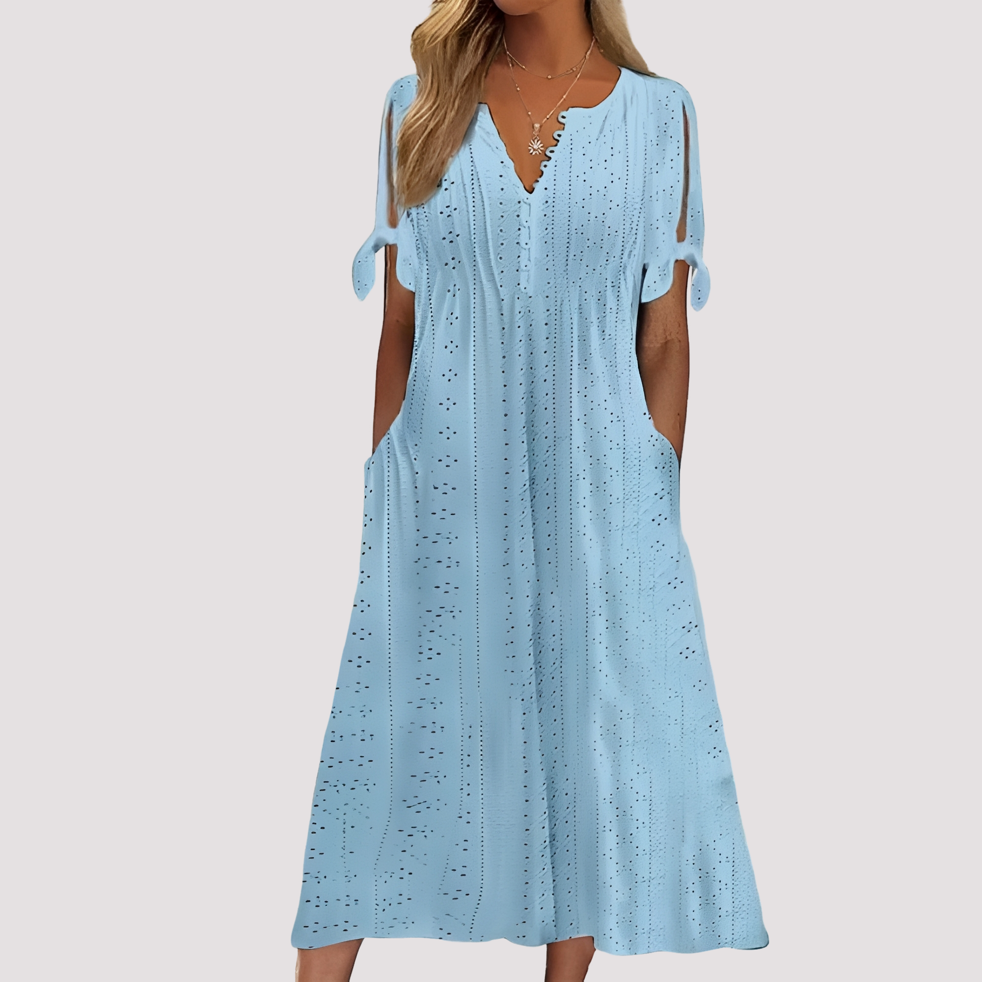 Maisy - Schickes Damenkleid mit Ausschnitten