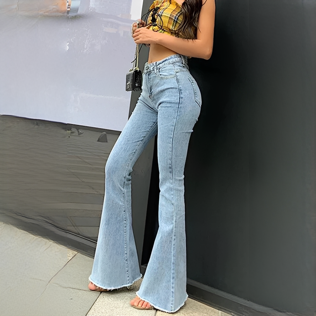 Clarissa - Damenjeans mit hohem Bund