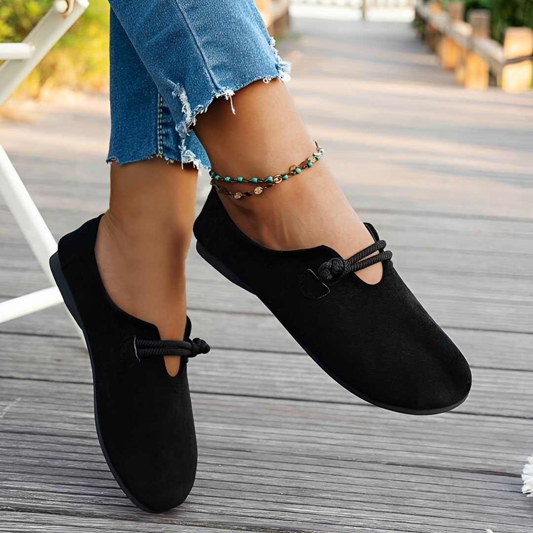 Marjorie - Bequeme Schuhe mit rundem Vorderteil