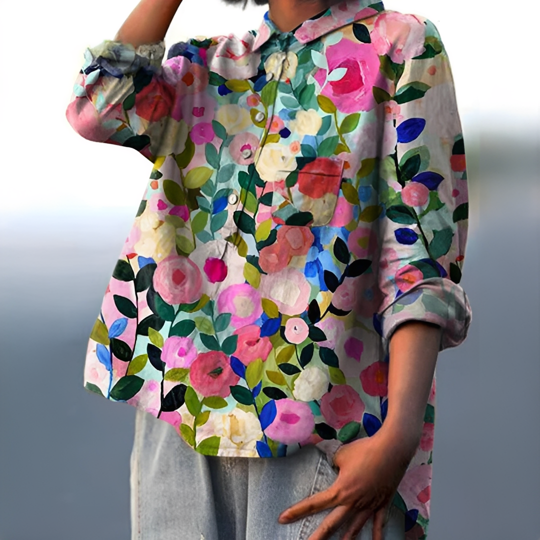 Ruvy - Stilvolle Sommerbluse für Damen