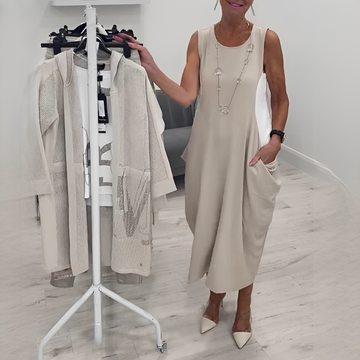 Dinna - Entspanntes und angenehmes Damenkleid