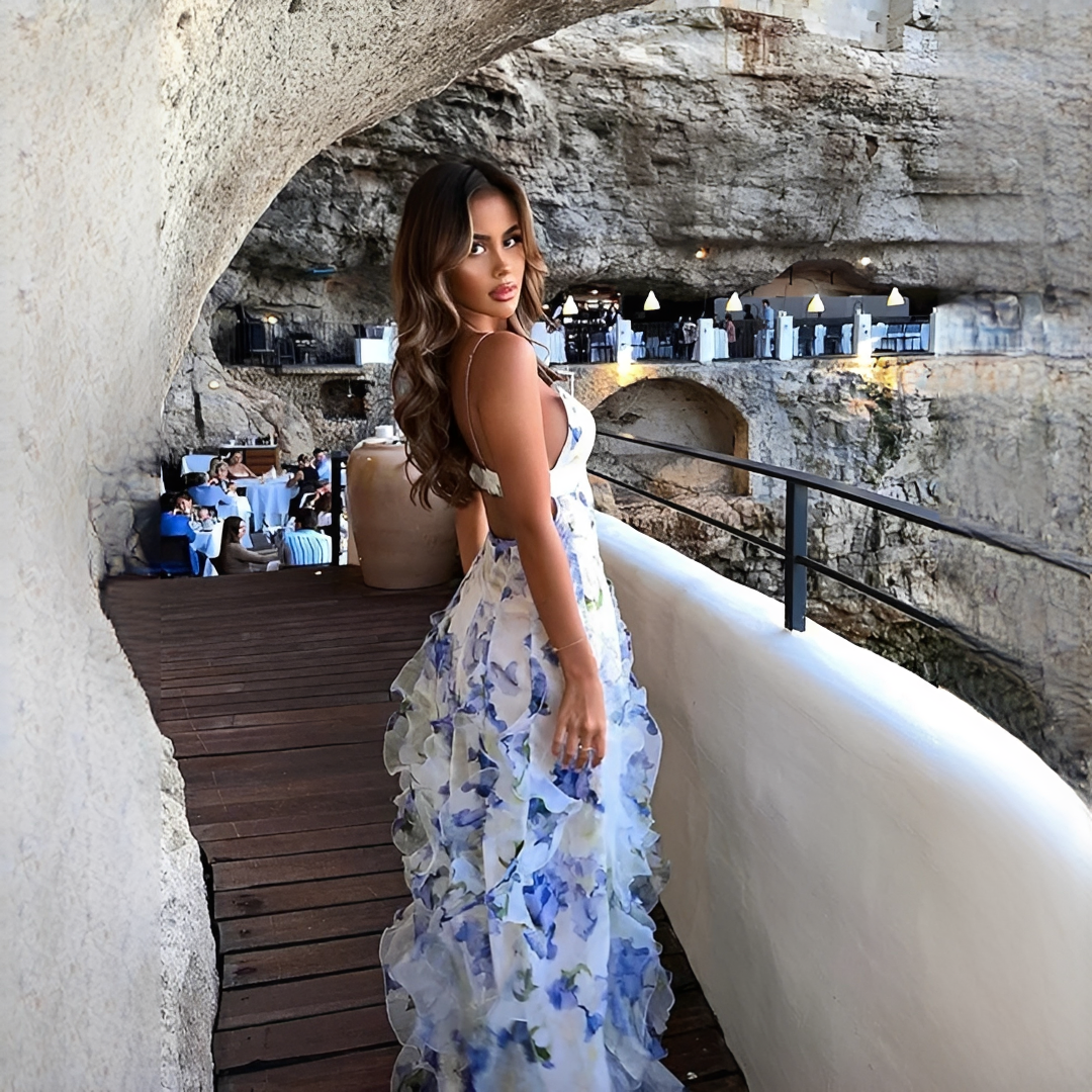 Dobilyn - Verzaubertes Blumenkleid für Frauen