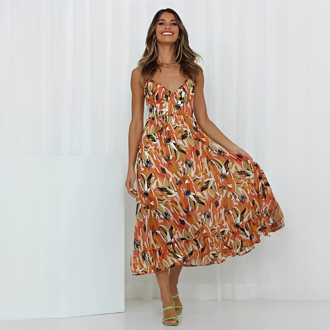 Evilyn - Stilvolles Sommerkleid für Damen
