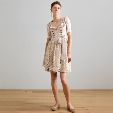 Eunes - Elegantes Kleid mit Schnürung für Frauen