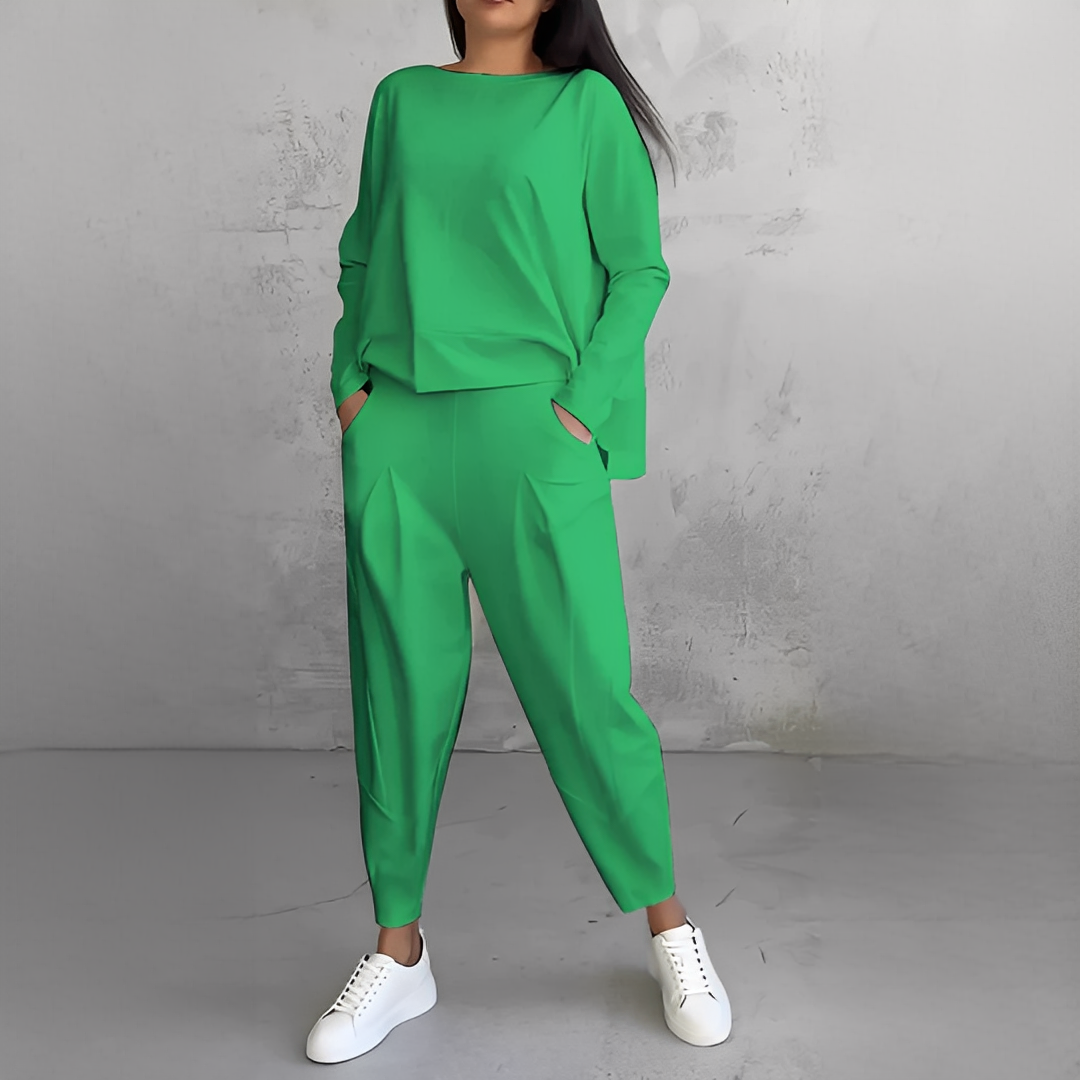 Lilian - Modisches Damen-Set aus Hemd und Hose