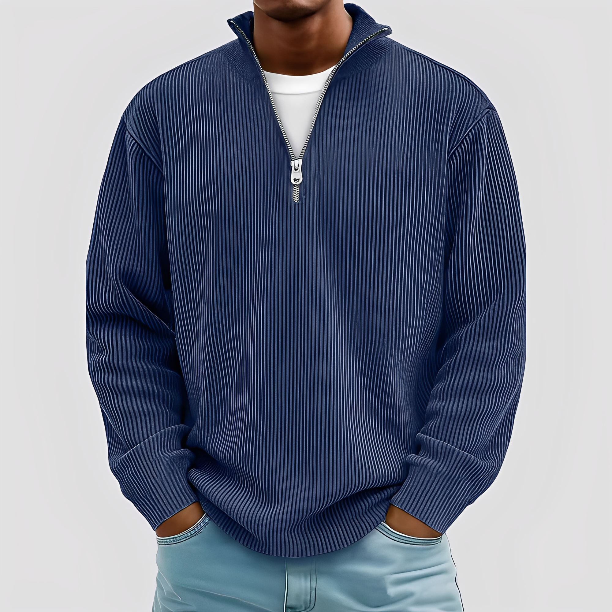 Henry - Zeitgemäßer, komfortabler und warmer Herrenpullover