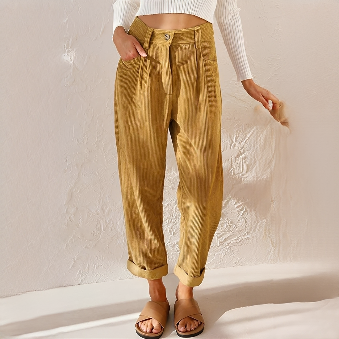Kelra - Modische Cordhose für Frauen