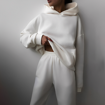 Disserre - Set aus Kapuzenpullover und Hose für Frauen