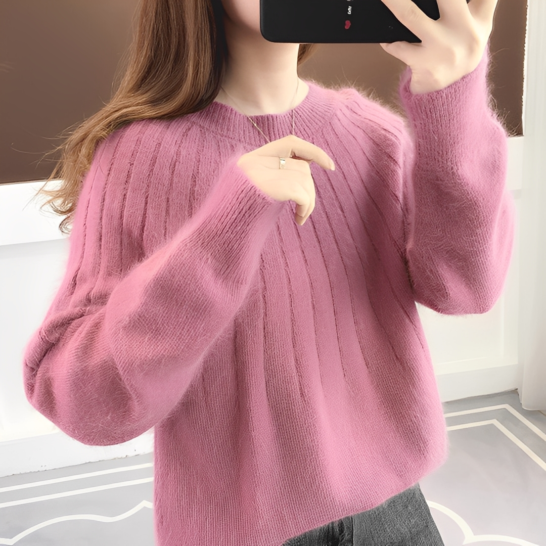 Davon - Komfortabler und stilvoller Wollpullover für Damen