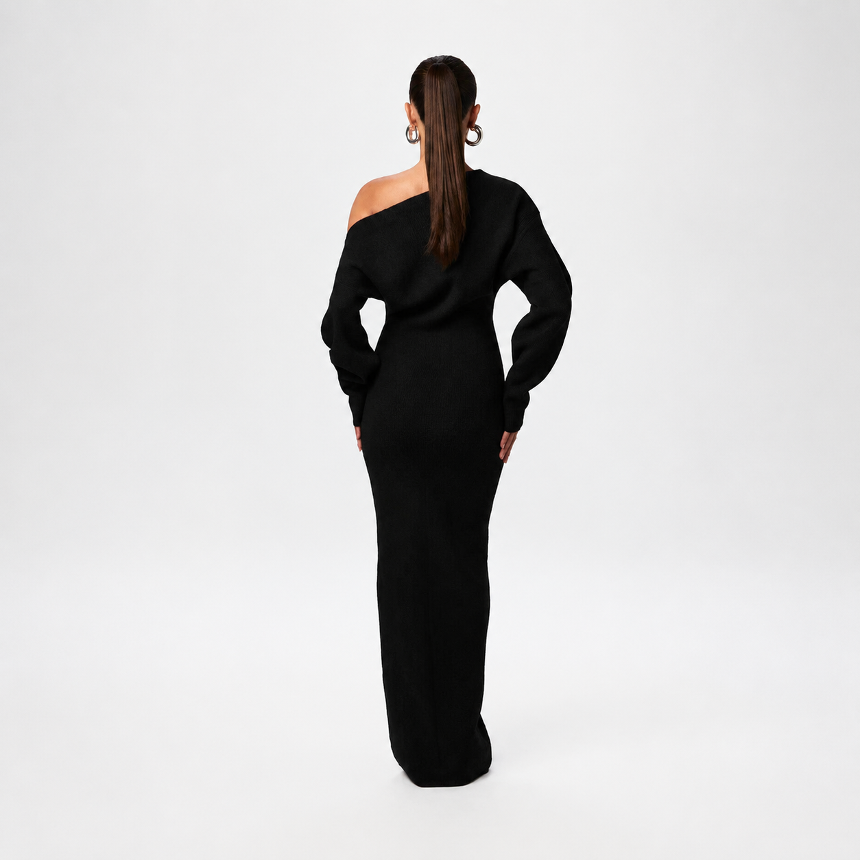 Tahlia - Stilvolles One-Shoulder Maxikleid