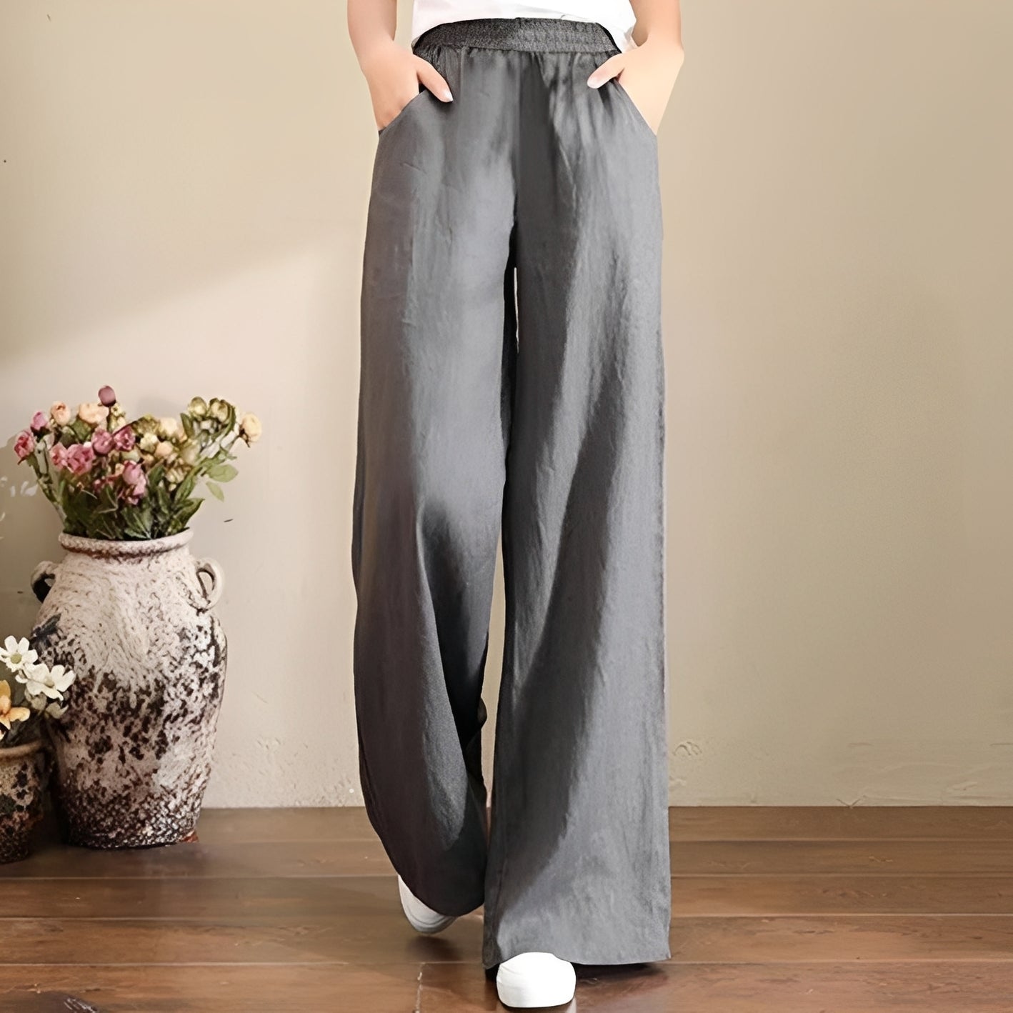 Dorothy - Bequeme Hose mit weitem Bein für Frauen