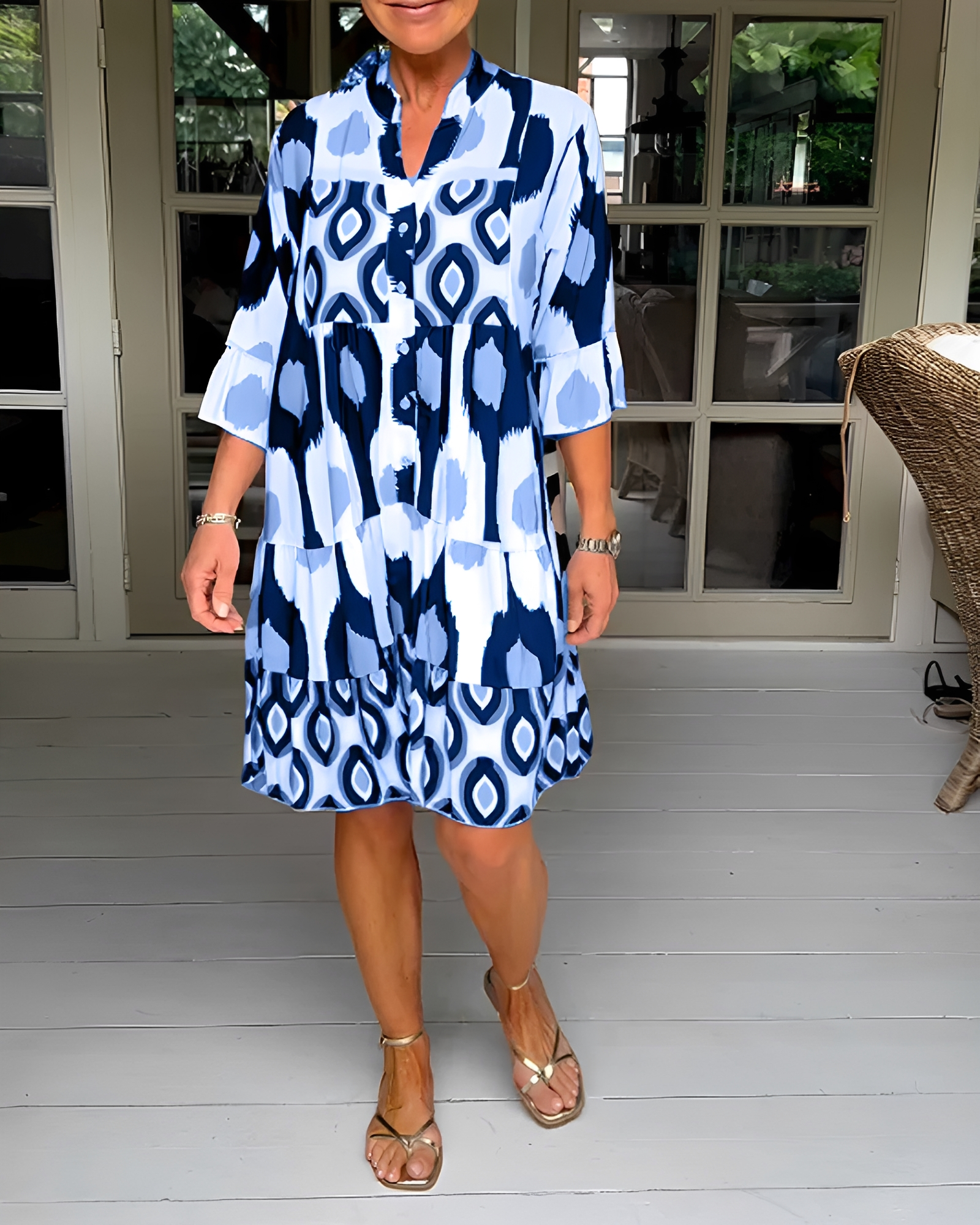 Faiza - Schickes und lockeres Minikleid