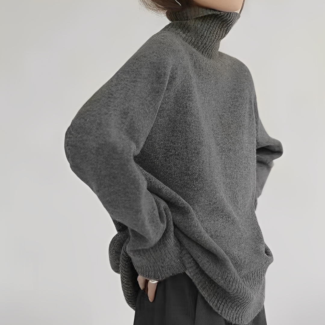 Ophélie - Stilvoller Rollkragenpullover für Damen
