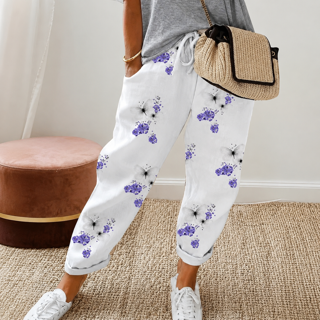 Chelease - Bequeme Hose mit Kordelzug