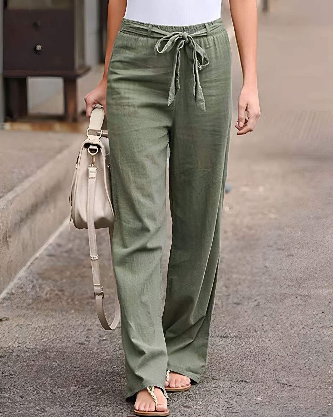Saniyah - Hose mit verstellbarem Bund und Kordelzug