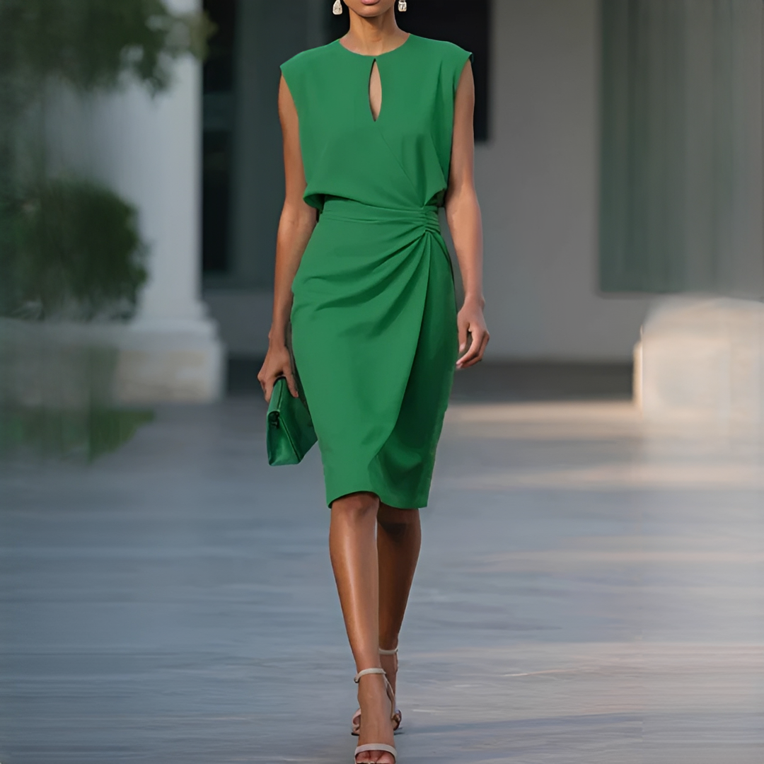 Mirabel - Stilvolles und Schickes Ärmelloses Kleid