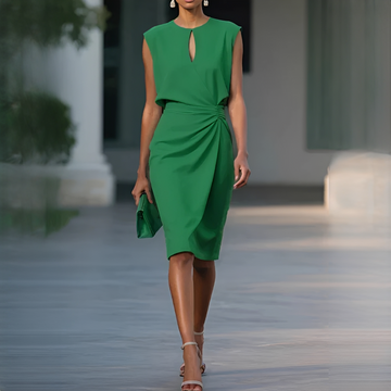 Mirabel - Stilvolles und Schickes Ärmelloses Kleid