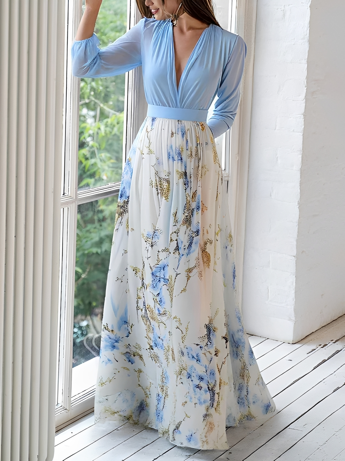 Cora - Elegantes Maxikleid
