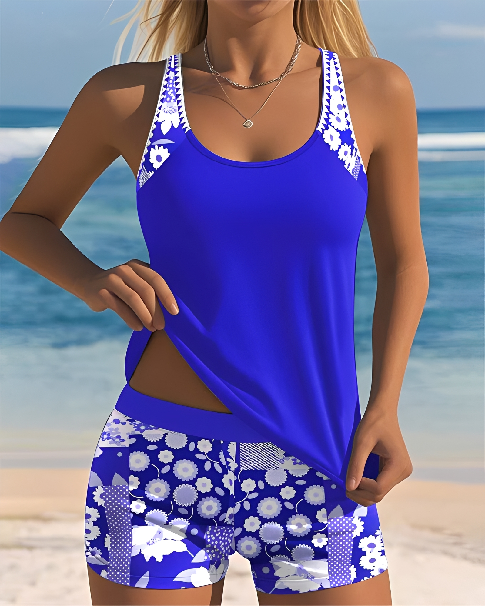 Jasmeen - Stilvolles Tankini-Set