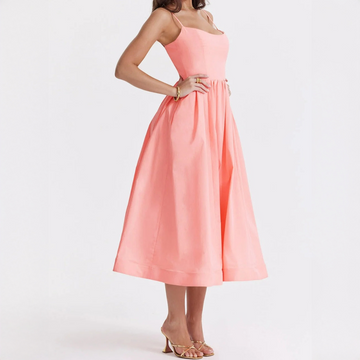 Jenesa - Schickes ärmelloses Damenkleid